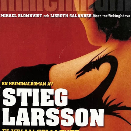 Flickan Som Lekte Med Elden - Stieg Larsson